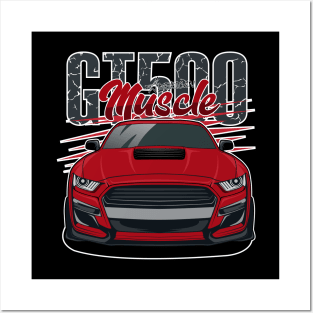 Shelby GT500 Posters and Art